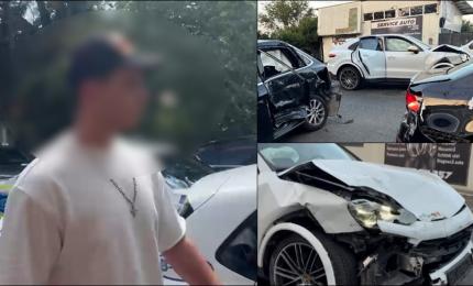 ÎNFIORĂTOR! Adolescent de 17 ani, băut și drogat, a furat mașina părinților și a băgdat patru oameni în spital!