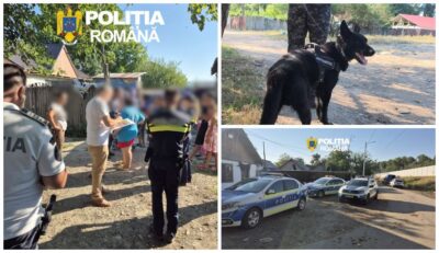 Razie de amploare la Ștefănești! Zeci de polițiști au ieșit în stradă: aproape 100 de mașini, verificate și peste 8.700 de lei în amenzi!