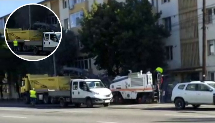 VIDEO. ATENȚIE șoferi! Au început lucrările de reabilitare a Bulevardului Frații Golești! Află zonele vizate!