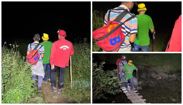 Noapte de FOC în Munții Făgăraș! Trei INTERVENȚII consecutive pentru SALVAMONTIȘTII argeșeni, în zona Vârfului Moldoveanu!