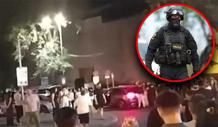 SCANDAL monstru în CENTRUL orașului! Zeci de persoane s-au luat la BĂTAIE! Conflictul a continuat la Poliție!