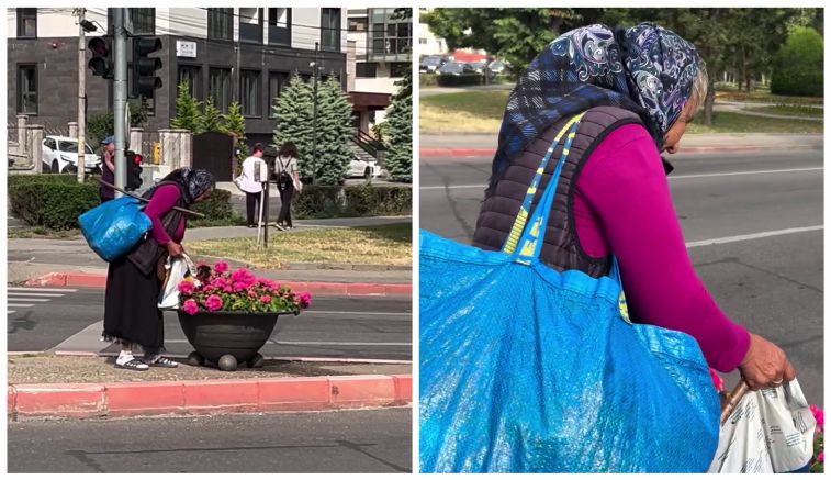 VIDEO. „A pregătit punga și apoi…” GEST incredibil în centrul Piteștiului!