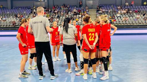 România U18, învinsă de China la Pitești, dar merge mai departe la Campionatul Mondial de handbal