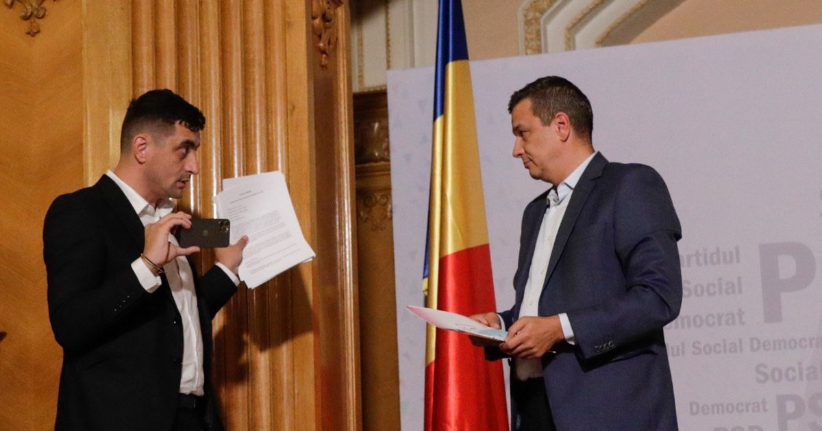 ULTIMĂ ORĂ! RĂSTURNARE TOTALĂ de situație! PLANUL SECRET PSD-AUR a ieșit la iveală: ce a cerut George Simion ca să bată palma?