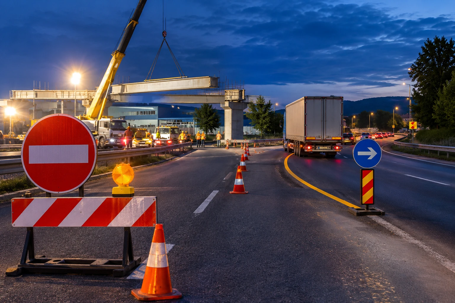 ATENȚIE ȘOFERI! Se ÎNCHIDE TRAFICUL pe drumul PITEȘTI – MIOVENI! AFlă când și rutele ocolitoare! 