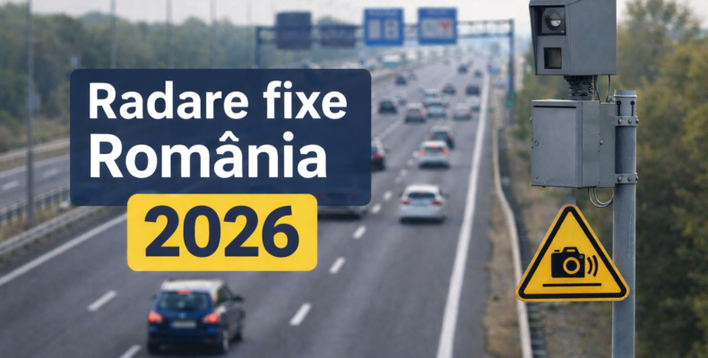 BREAKING! A apărut LISTA RADARELOR FIXE din TOATĂ ROMÂNIA! Toți șoferii trebuie să știe unde sunt AMPLASATE!