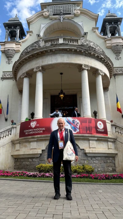 Conf. Dr. Adrian Tase, din nou în prim-planul cardiologiei! Reputatul medic argeșean, prezent la marele Congres Național de la Sinaia, după reuniunea europeană de la München! 1 WhatsApp Image 2026 09 17 at 10.46.28