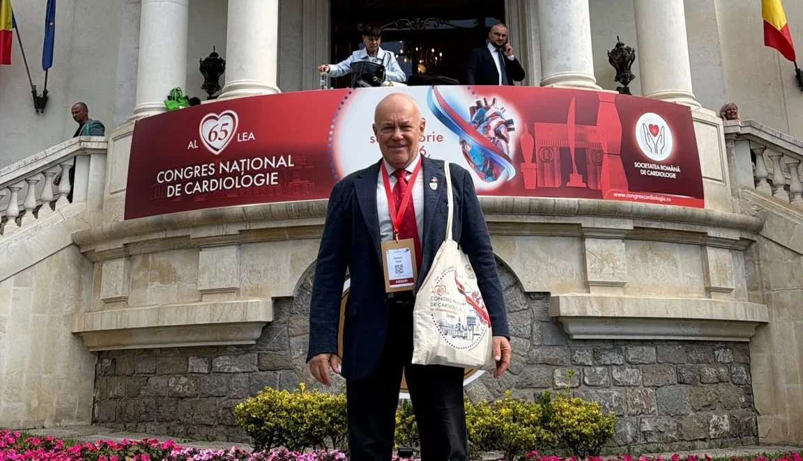 Conf. Dr. Adrian Tase, din nou în prim-planul cardiologiei! Reputatul medic argeșean, prezent la marele Congres Național de la Sinaia, după reuniunea europeană de la München!