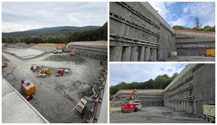 PREMIERĂ pe șantierul A1 Pitești – SIBIU! Când va fi FUNCȚIONALĂ „cârtița” care va fora TUNELUL POIANA?