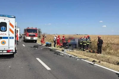 ACCIDENT ÎNFIORĂTOR! O femeie de 54 de ani a murit! Trei persoane, la spital ÎN STARE gravă la SPITAL!