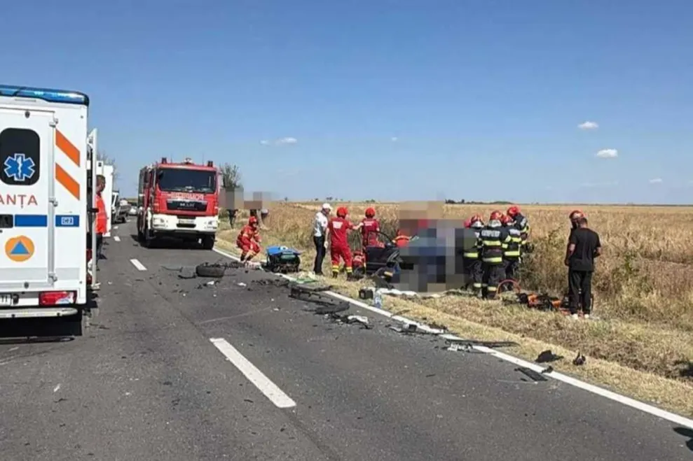 ACCIDENT ÎNFIORĂTOR! O femeie de 54 de ani a murit! Trei persoane, la spital ÎN STARE gravă la SPITAL!