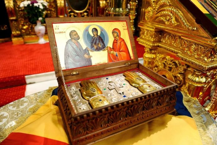 Eveniment istoric în România! Moaștele Sfintei Ana, mama Maicii Domnului, ajung pentru prima dată în țară!