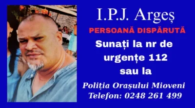 ALERTĂ! Căutări DISPERATE în Argeș! Bărbat DISPĂRUT fără URMĂ! 1 barbat disparut