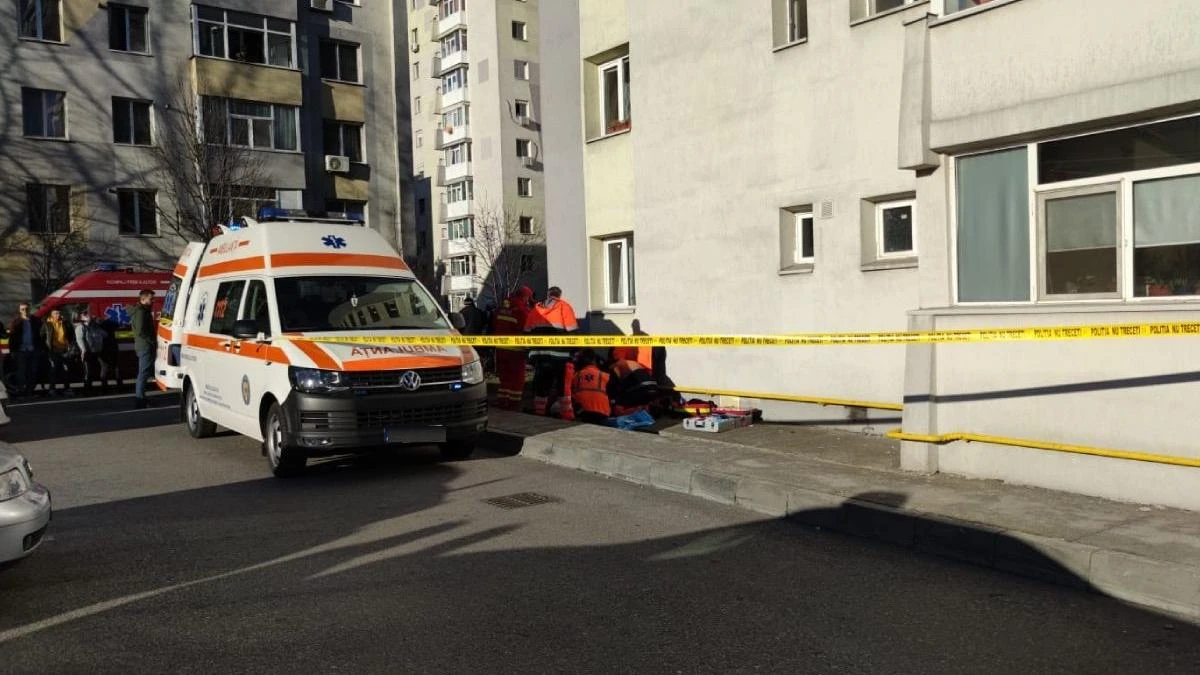 Alerta! Copil de 4 ani căzut de la etajul 3! Interventie de urgență!