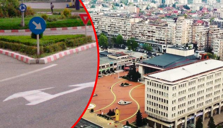 Atenție, ȘOFERI! MARCAJUL se schimbă din nou într-o INTERSECȚIE importantă din PITEȘTI!