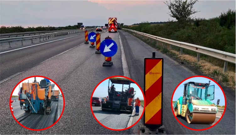 ATENȚIE ȘOFERI! Se LUCREAZĂ pe A1 PITEȘTI – BUCUREȘTI! Află în ce zone!