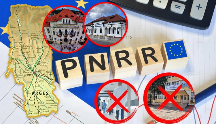 EXCLUSIV! LISTA proiectelor PNRR PIERDUTE în ORAȘELE din Argeș! Sunt investiții de milioane de lei!