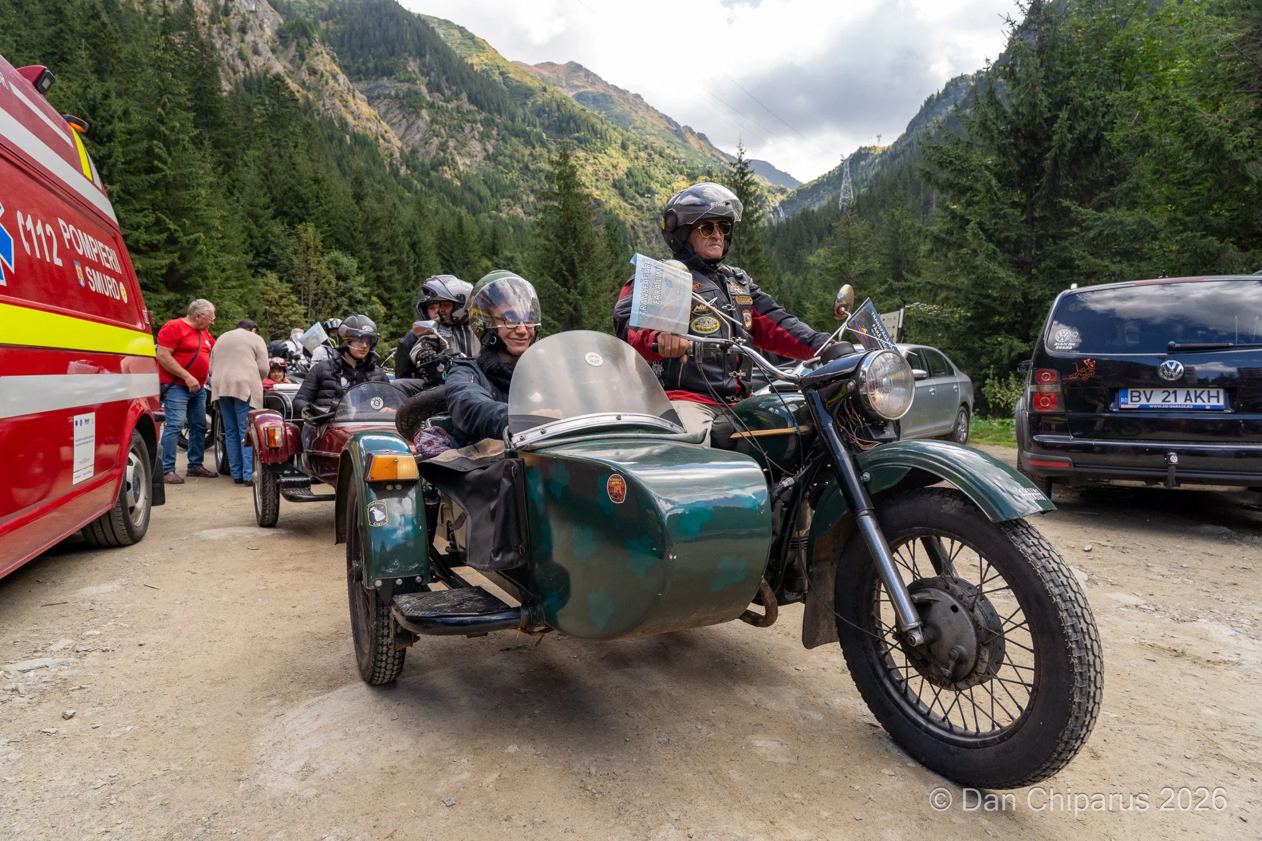 Eveniment de amploare pe Transfăgărășan: zeci de motocicliști au urcat la Bâlea Lac alături de persoane cu dizabilități! 