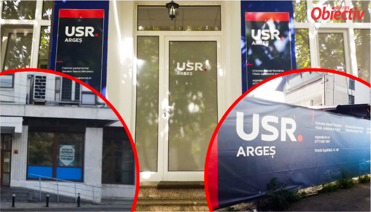 EXCLUSIV! USR ARGEȘ s-a INSTALAT cu ARME și MUNIȚII în vechiul sediu al liberalilor!