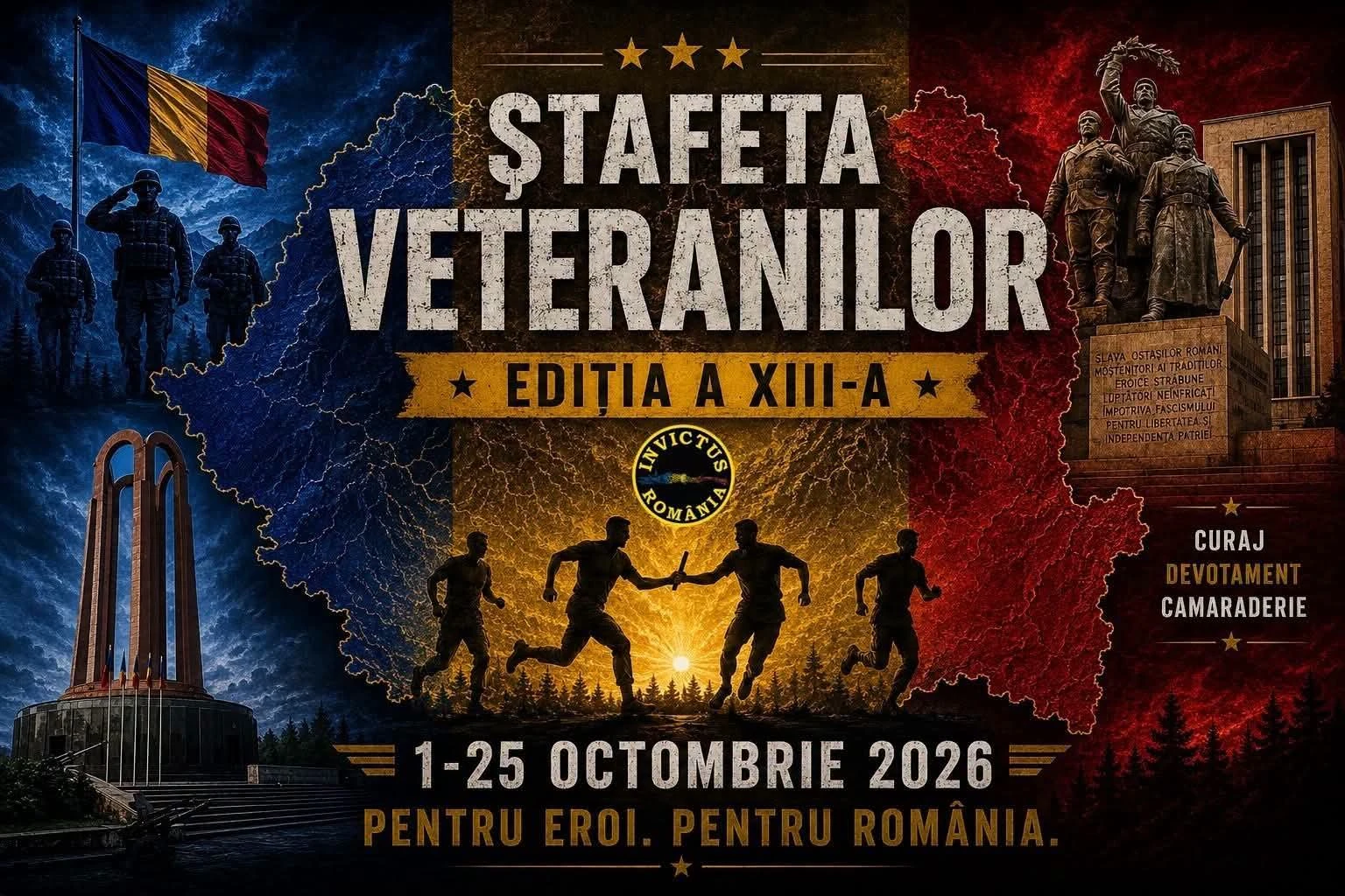 ALERTĂ la Curtea de Argeș! TRASEUL albastru LOVEȘTE Orașul Regal – 1.000 de MILITARI în misiune pentru EROI