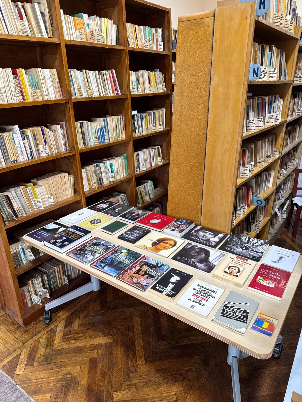 „Bookșoiu Collection” – EXPOZIȚIE inedită de CARTE de cinema și RECUZITĂ de film, la Biblioteca din Câmpulung!