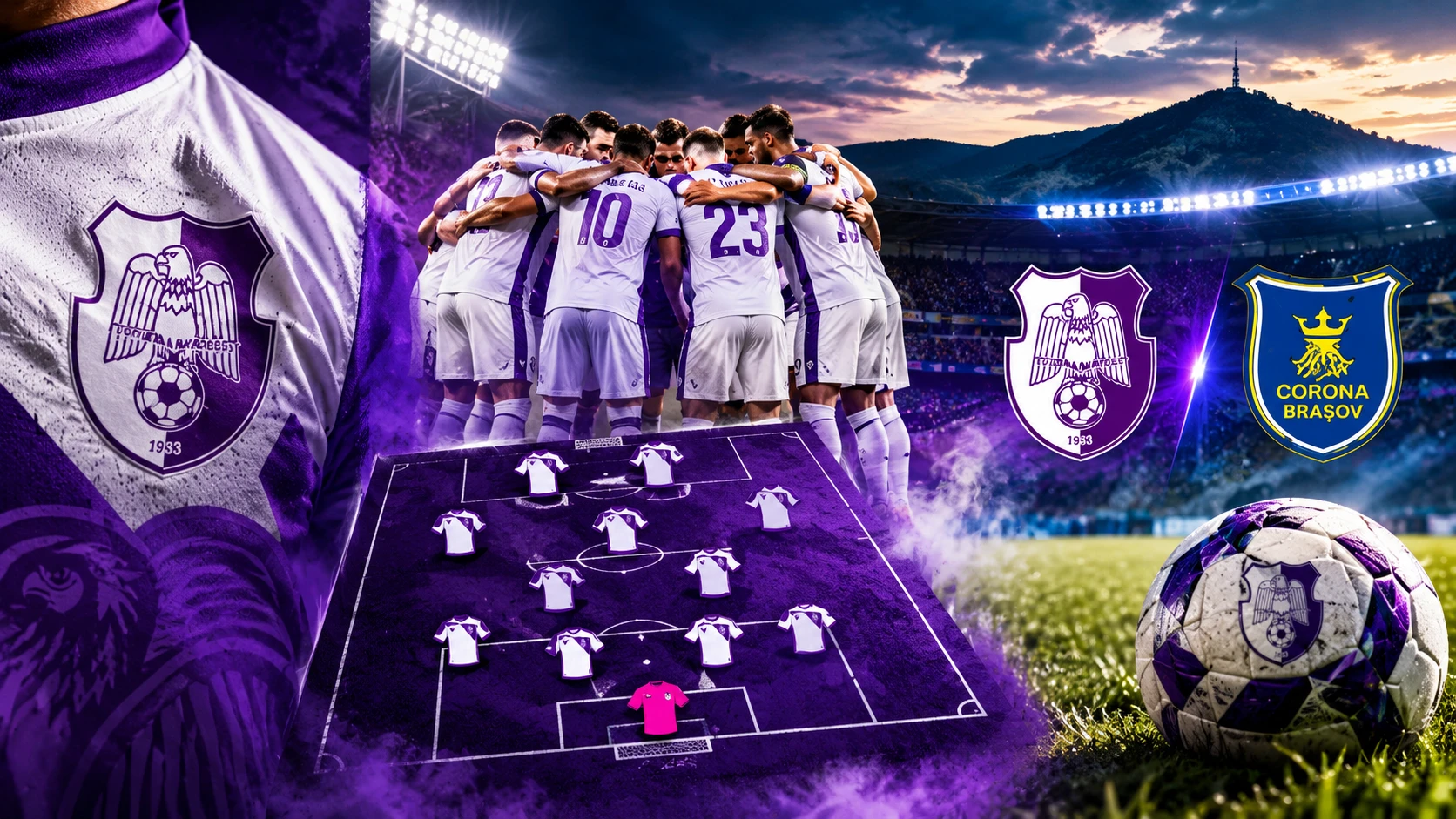 ACUM! S-a ANUNȚAT primul 11 al FC ARGEȘ pentru duelul cu CORONA BRAȘOV! Pe cine MIZEAZĂ ANDONE?