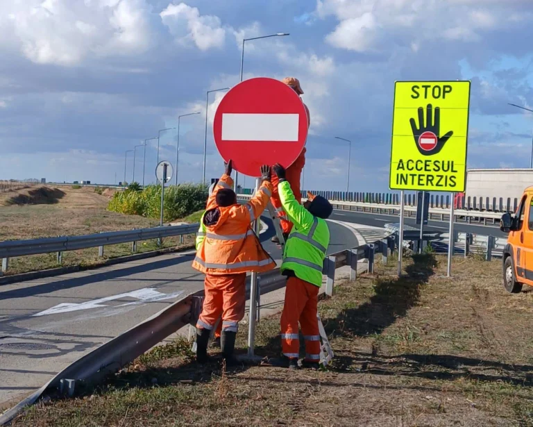 ALERTĂ pentru șoferi pe Autostrada A1! Au apărut indicatoare noi: „STOP – ACCESUL INTERZIS!”