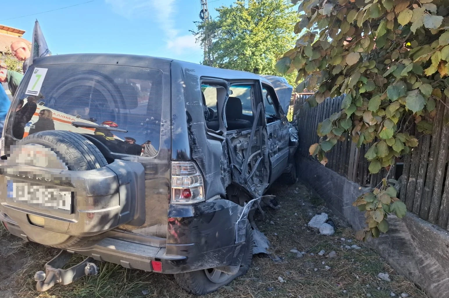 ACUM! ACCIDENT grav în ARGEȘ! O persoană dusă de urgență la spital!