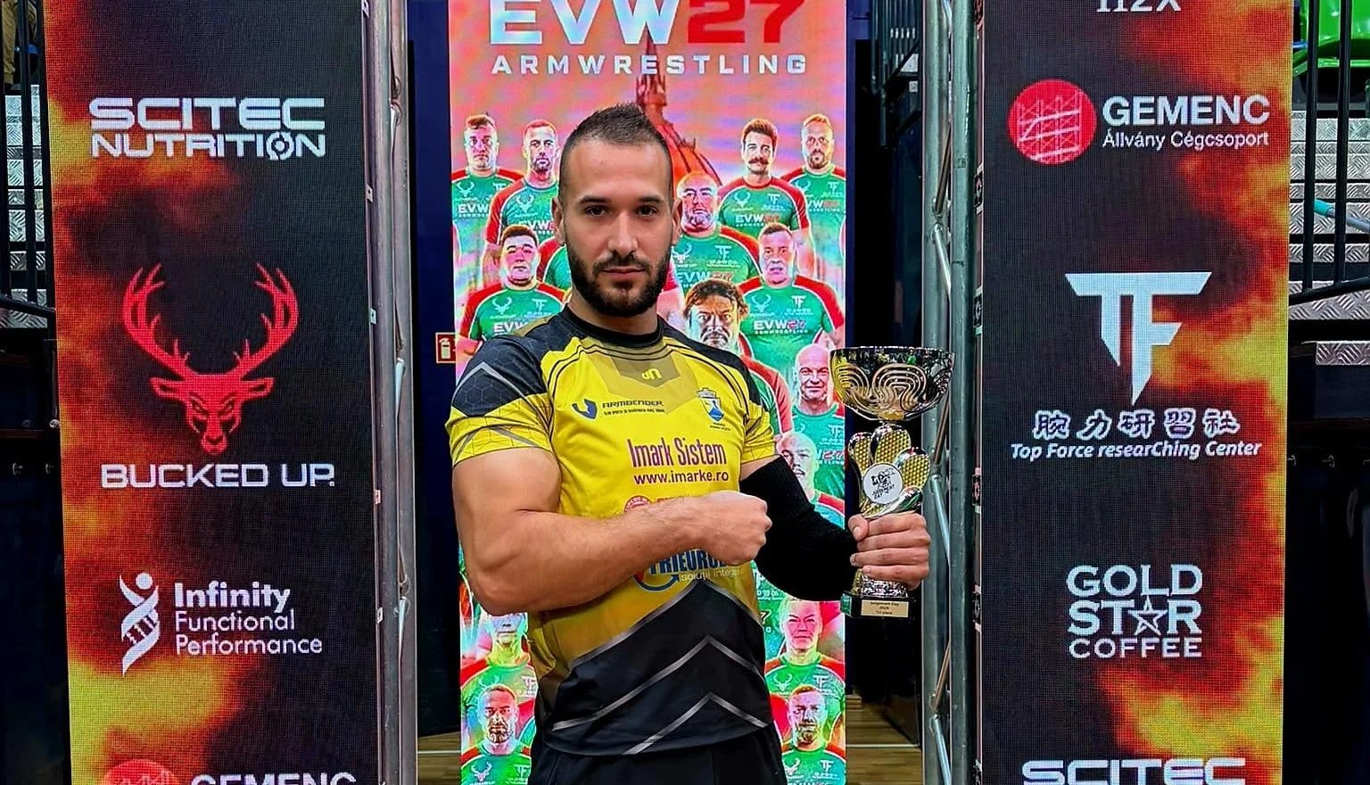 Jandarm din Argeș, campion mondial la skandenberg! Cine este sportivul militar care a obținut performanța?