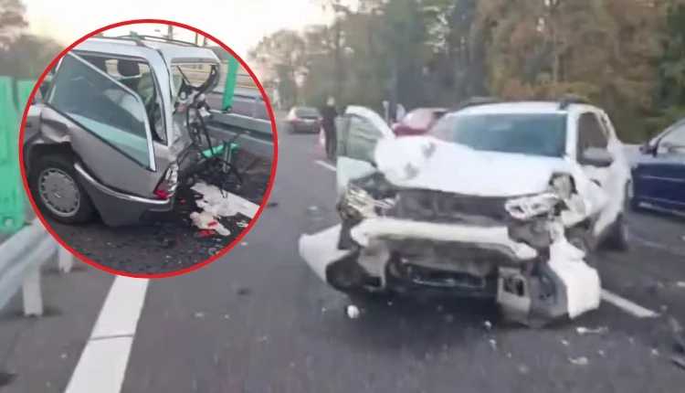 POLIȚIA OFICIAL! Cum s-a petrecut accidentul de pe DEX Pitești – Craiova, în Argeș? Două persoane au ajuns la spital!