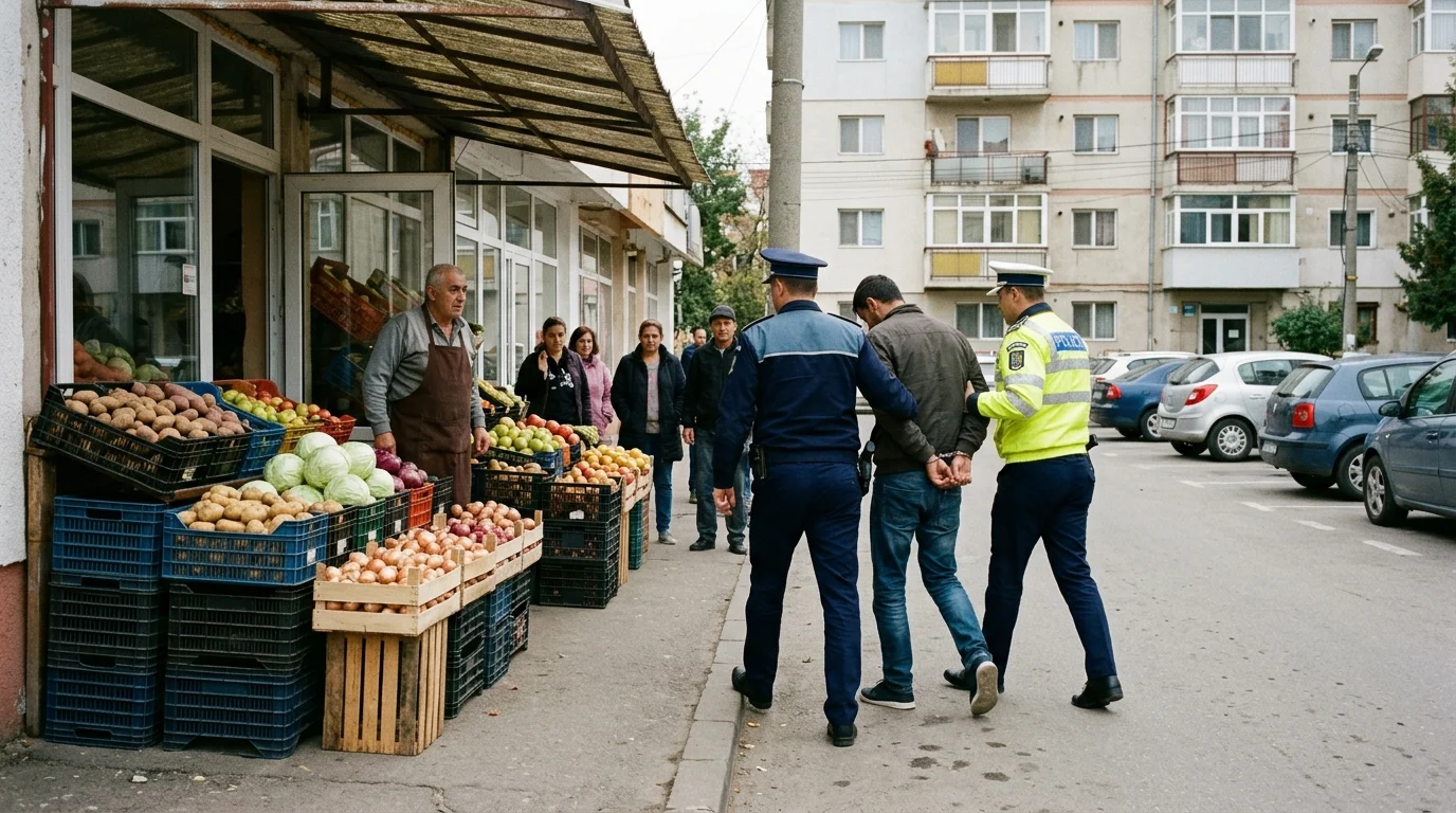 „Răscumpărare” la aprozar în Pitești: A furat telefonul unui bărbat și i-a cerut 1.000 de lei ca să i-l dea înapoi / Individul a fost reținut!