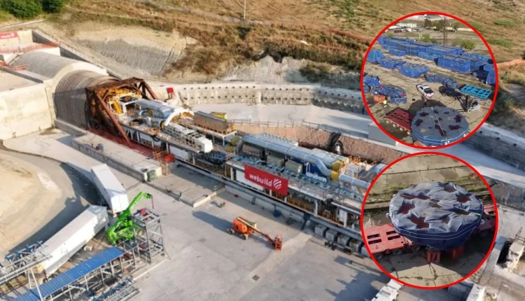BREAKING! „CÂRTIȚA” care va fora TUNELUL POIANA ajunge în ARGEȘ! URMEAZĂ peste 100 de TRANSPORTURI AGABARITICE!