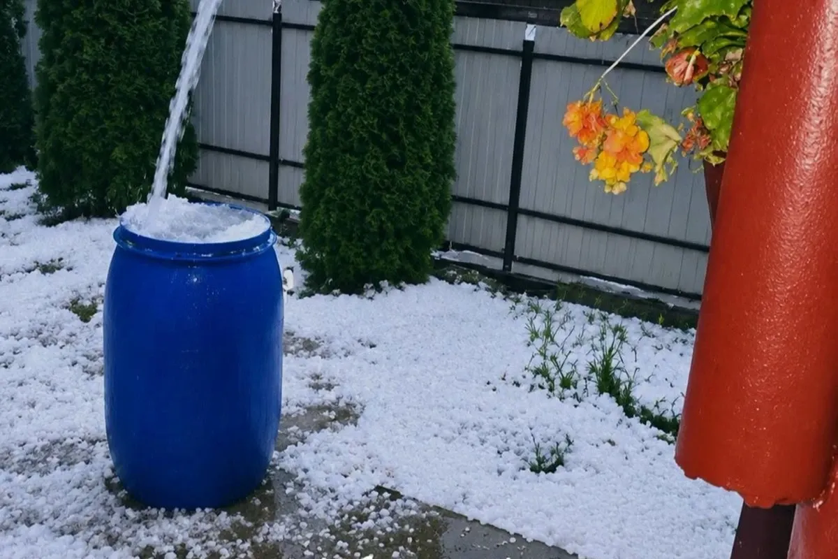 VREMEA FACE PRĂPĂD ÎN ROMÂNIA! Grindină , copaci prăbușiți peste șosele . Meteorologii anunță ploi, frig și ninsori la munte.