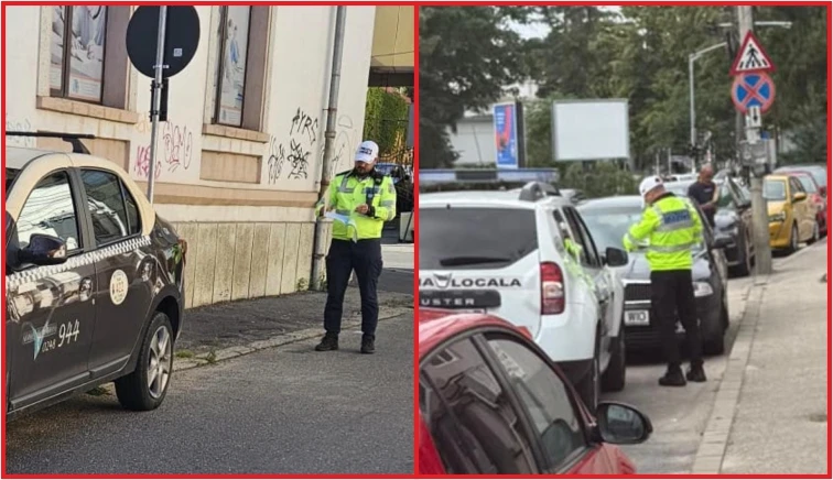 BREAKING! SUTE de LOCURI DE PARCARE din PITEȘTI ocupate ILEGAL! POLIȚIA LOCALĂ a făcut PRĂPĂD!