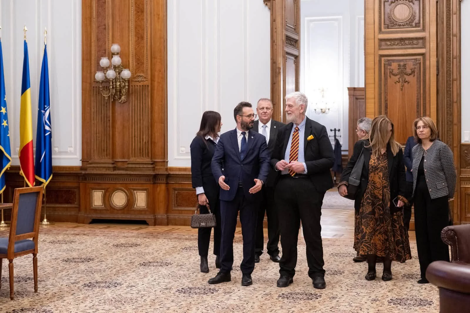 Mihai Coteț promovează Argeșul în fața unei delegații oficiale din Grecia! Ce oportunități de investiții a prezentat la Senat!