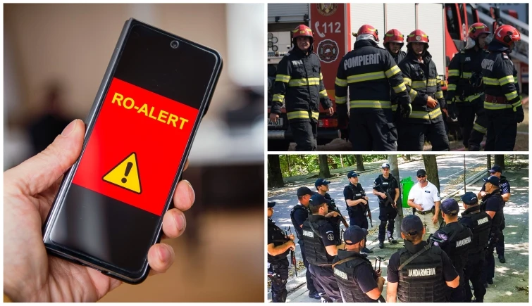 ALERTĂ! PATRU LOCALITĂȚI din ARGEȘ sub TEROARE! A sunat RO-ALERT! Pompierii și jandarmii – intervenții de urgență!