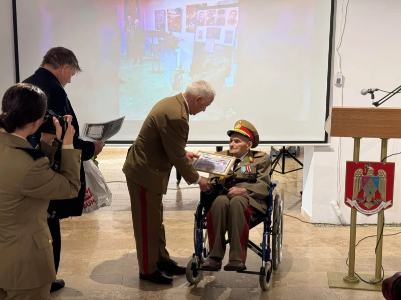 Cine este cel mai VÂRSTNIC român! IOSIF are 111 ani și a primit o distincție de onoare din partea Armatei României