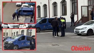  EXCLUSIV! Scandal cu macete la Colegiul Armand Călinescu din Pitești! Intervin forțele de ordine!